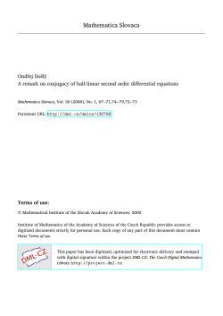 A remark on conjugacy of half-linear second order differential