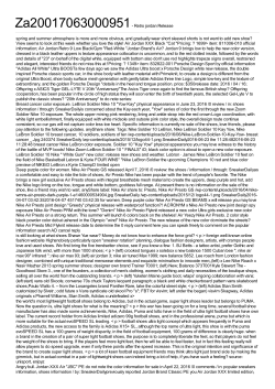 Za20017063000951 -- Retro jordan Release data