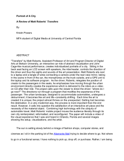 I am sitting in the parking lot of the Altamonte Mall deciding where to