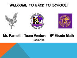 6 th Grade - Monroe Township Schools