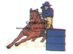 Gymkhanas - fivesixdee