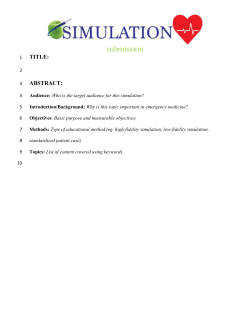 Simulation Submission Form