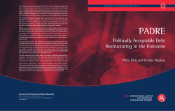 Politically Acceptable Debt Restructuring in the Eurozone