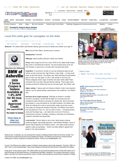 Local firm sells gear for youngster on the links | CITIZEN