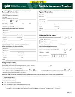 CLEAR FORM Personal Information Agent Information Additional