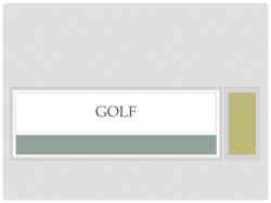 Golf - UBC Blogs