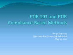 2. FTIR 101 and FTIR Compliance