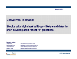 Derivatives Thematic: