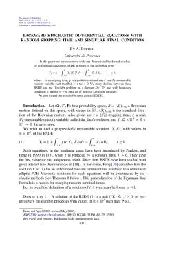 Backward stochastic differential equations with random stopping