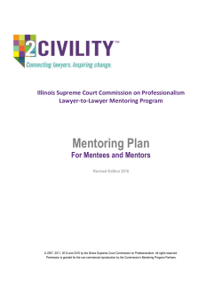 Mentoring Plan