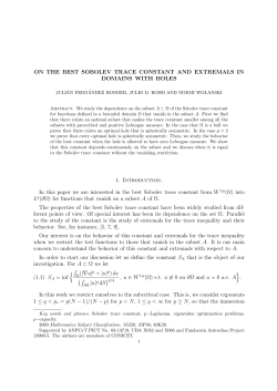 ON THE BEST SOBOLEV TRACE CONSTANT AND EXTREMALS