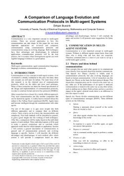 A comparison of language evolution and communication protocols
