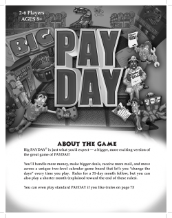 Big PAYDAY - Winning Moves Games
