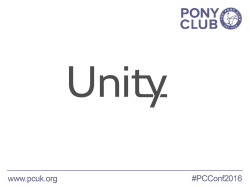 Unity - The Pony Club