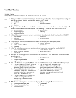 Unit 7 Test Questions - Round Lake School District