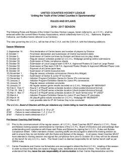 united counties hockey league