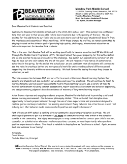 parent/student resources - Beaverton School District