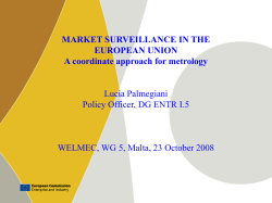 EU Market Surveillance WG5 Malta