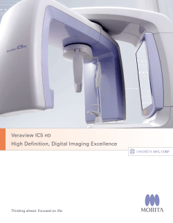 Veraview IC5 HD High Definition, Digital Imaging Excellence