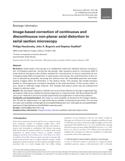 Image-Based Correction of Continuous and