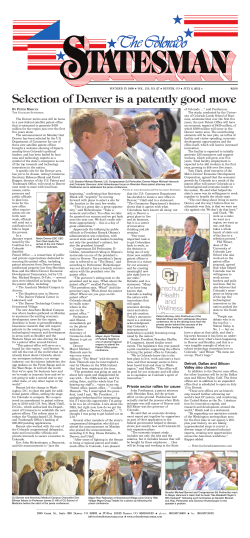 Selection of Denver is a patently good move