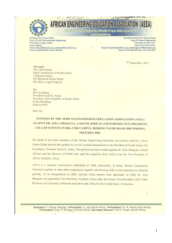 Dr - African Engineering Education Association