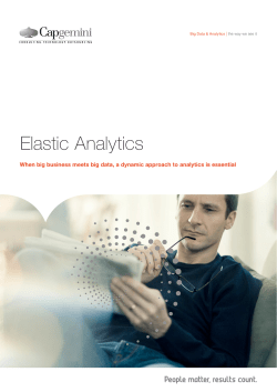 Elastic Analytics