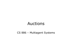 Auctions