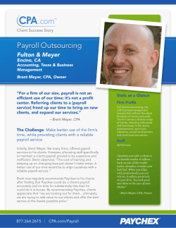 Payroll Outsourcing