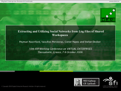 User-centric SN for calculating cooperation index