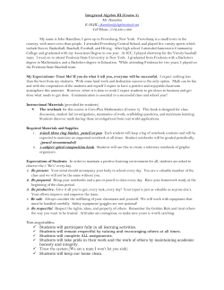 Introduction - Duplin County Schools