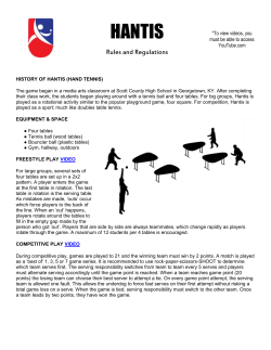 Facing each other, partners may stand 6