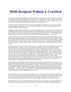MOH - Crawford.~William WWII