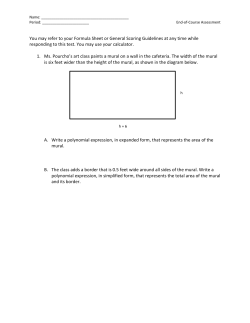 Algebra I End of Course Assessment