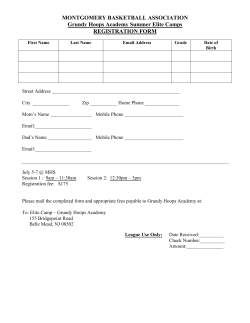 Montgomery Basketball Association