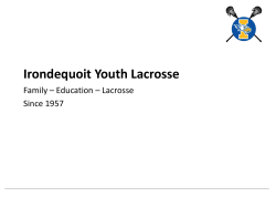 Irondequoit Youth Lacrosse