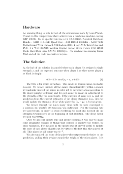 Hardware The Solution