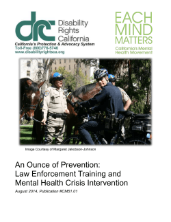 Law enforcement and county mental health must involve people with