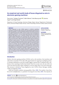 An empirical real-world study of losses disguised as wins in
