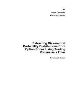 Extracting Risk-neutral Probability Distributions from Option Prices