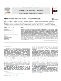 QSAR model as a random event: A case of rat toxicity