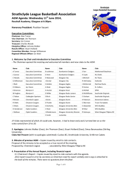 Strathclyde League Basketball Association