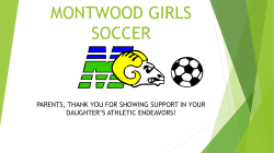 montwood girls soccer - Socorro Independent School District