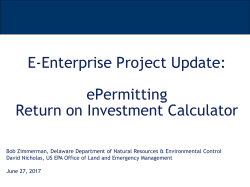 Estimate gains in economic activity associated with reduced permit