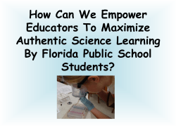 How Can We Empower Educators To Maximize