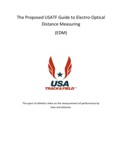 Electronic Distance Measuring