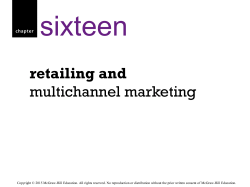 Off-price retailers - Higher Ed - McGraw