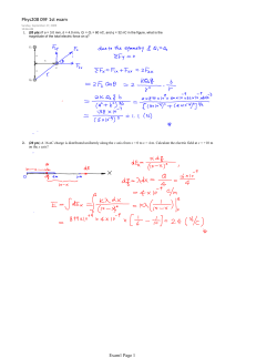 Phys208 09F 1st exam