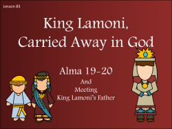 Lesson-83-Alma-19-20-King-Lamoni-carried-away-in