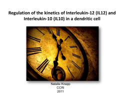 Regulation of the kinetics of Interleukin-12 (IL12)